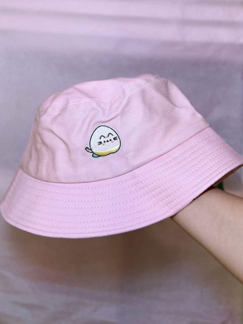 Pusheen Box Pink Peach Basket Bucket Hat Fruits Summer 2024 Exclusive NEW